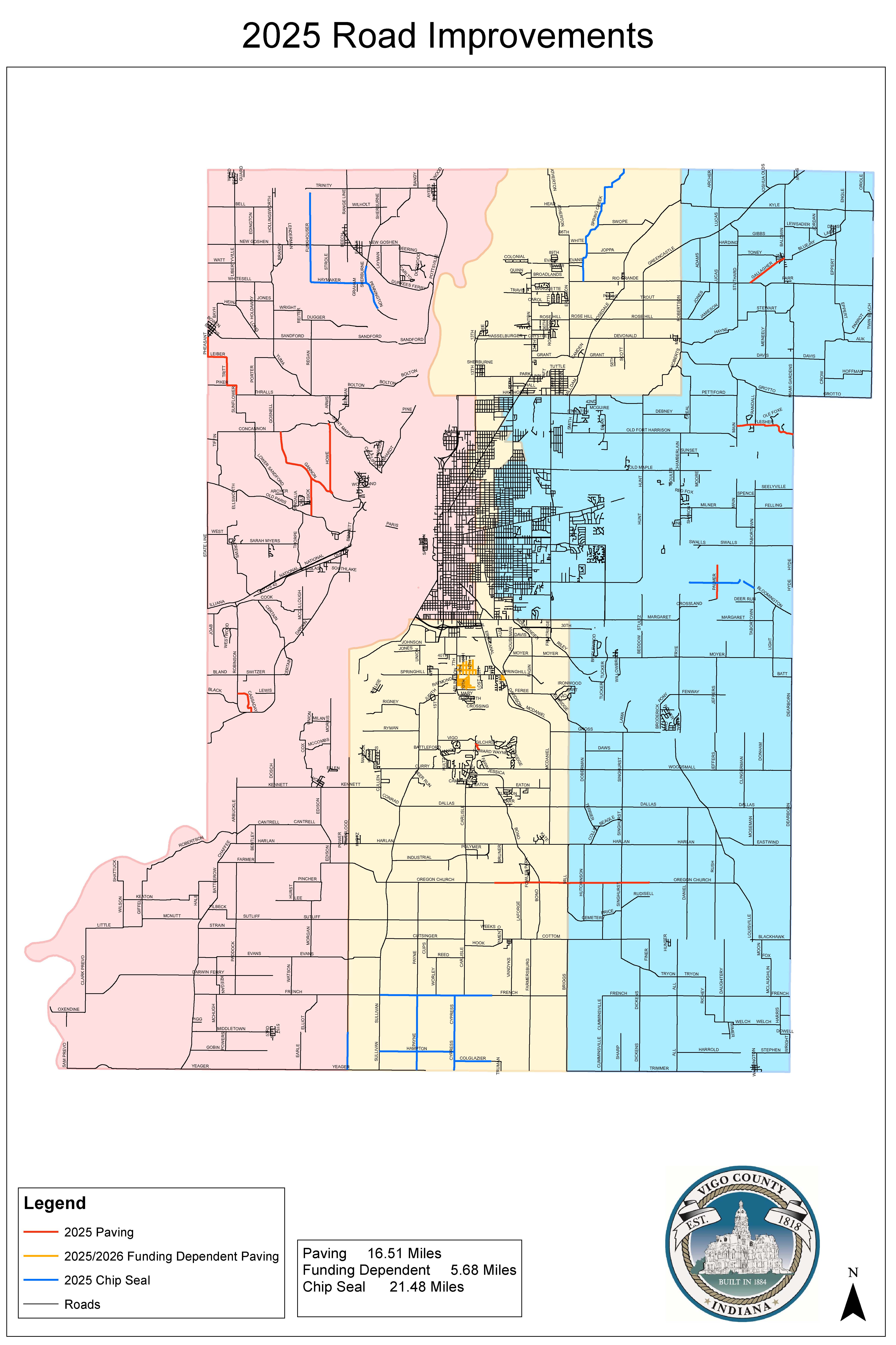 2025 Road Improvements